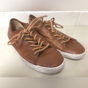Frye Leather lace up Sneakers Size 9